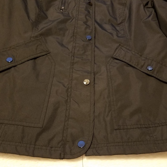 Jason Kole Hooded Black Jacket - Picture 4 of 4